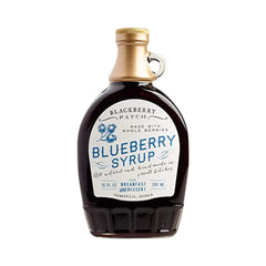 Blackberry Patch front jar view showing label and wax seal, highlights gift-ready presentation