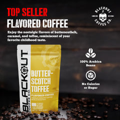 Blackout Coffee Co. pour-over setup brewing to showcase confident butterscotch-toffee aroma