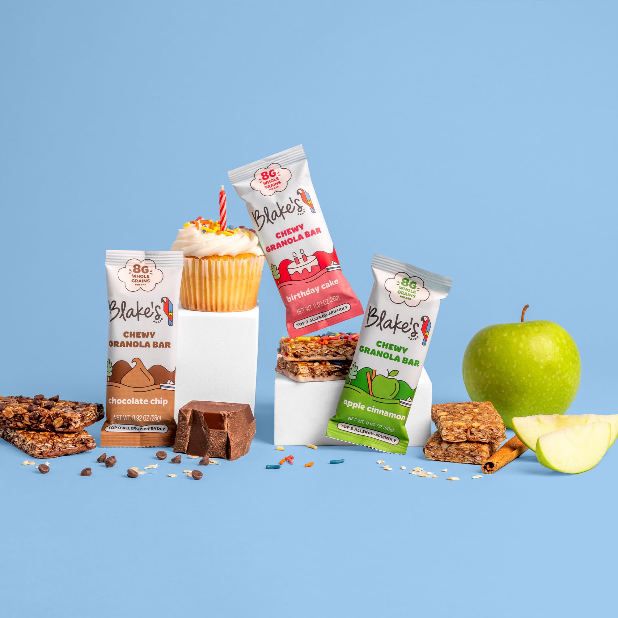 Blake's Seed Based bars inside a lunchbox suggesting family-friendly convenience