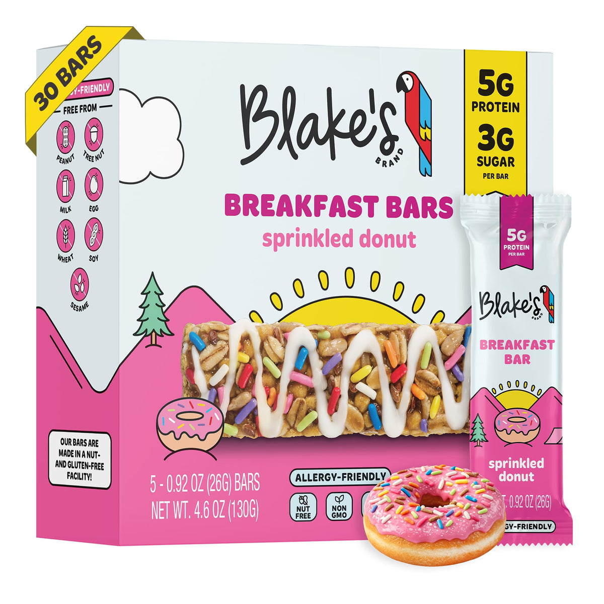 Blake's Seed Based front packaging showing 30-count box and benefits