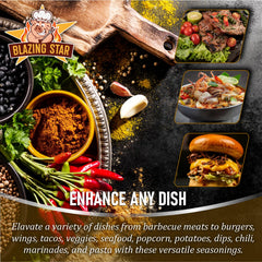 Blazing Star BBQ applied to ribs creating caramelized crust and enhanced taste