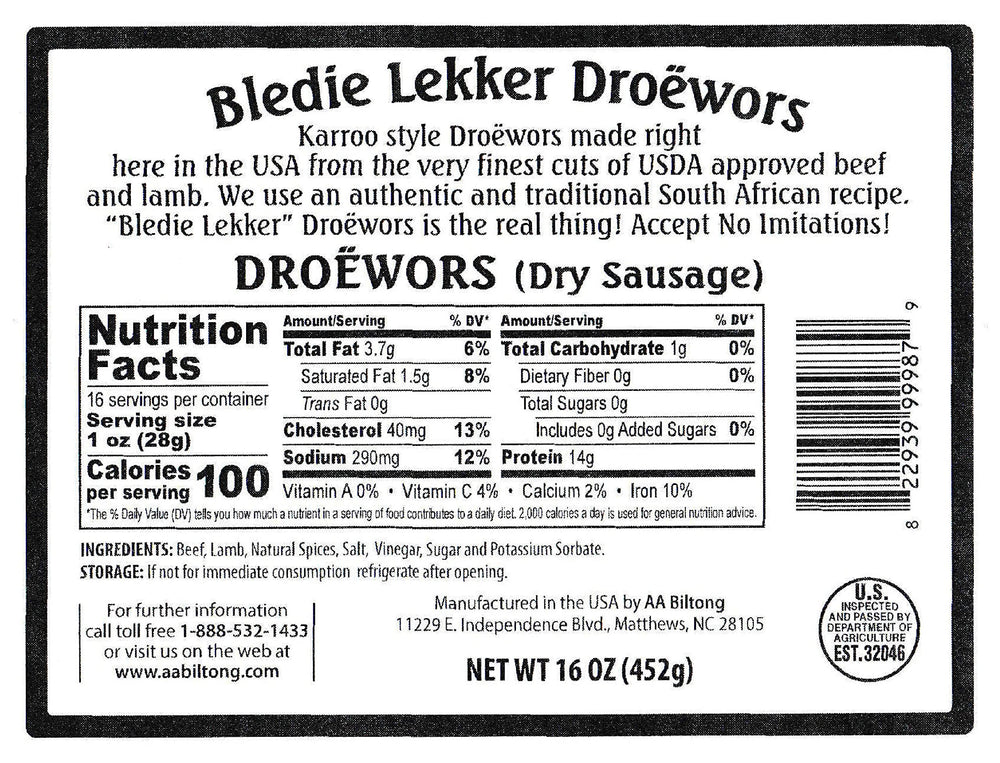 Bledie Lekker next to a ruler demonstrating one-pound size and portioning benefit