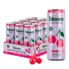 Bloom Nutrition can front view showing Shirley Temple flavor and zero sugar benefit
