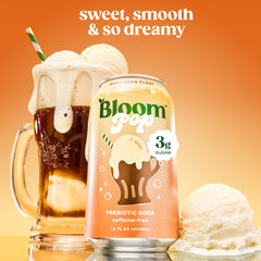 Bloom Nutrition close-up of can texture and fizz highlighting premium finish and appeal