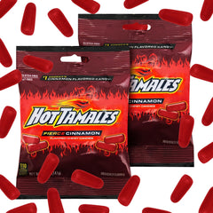 Bloom's Hot Tamales open box with chews visible, illustrating easy access and shareable portions