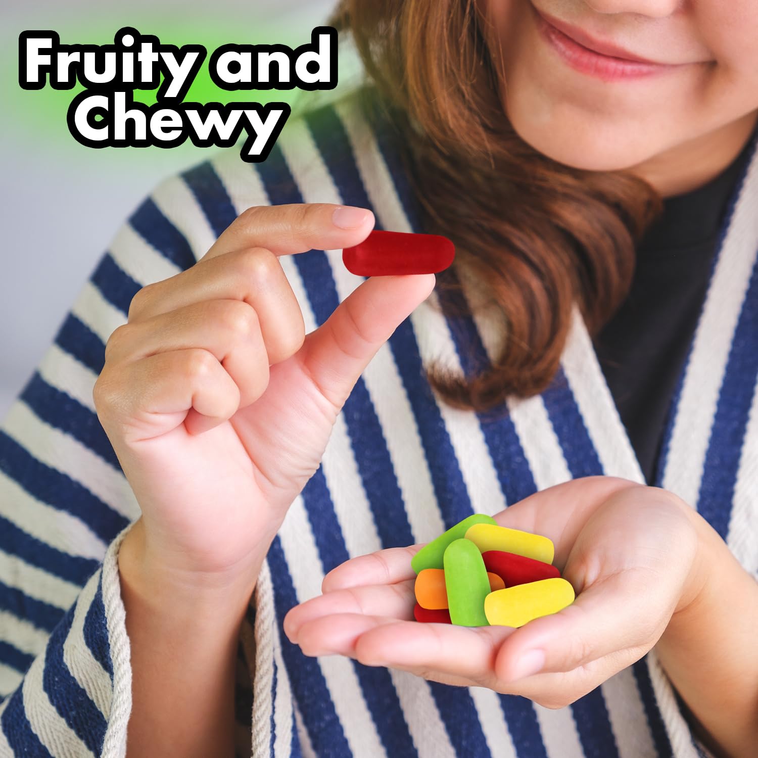 Bloom's Mike and Ike candies in a serving bowl ideal for parties and gatherings