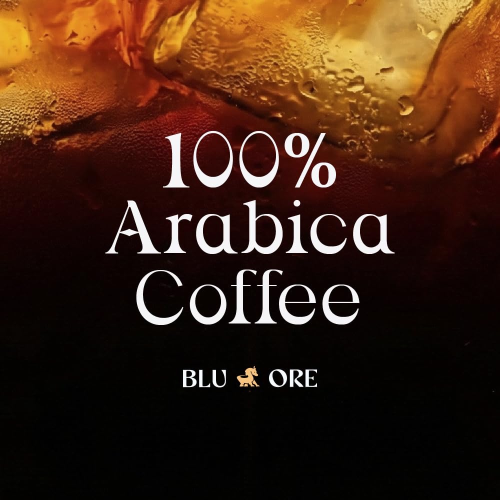 Blu Ore pod inserted in K-Cup compatible machine for fast brewing