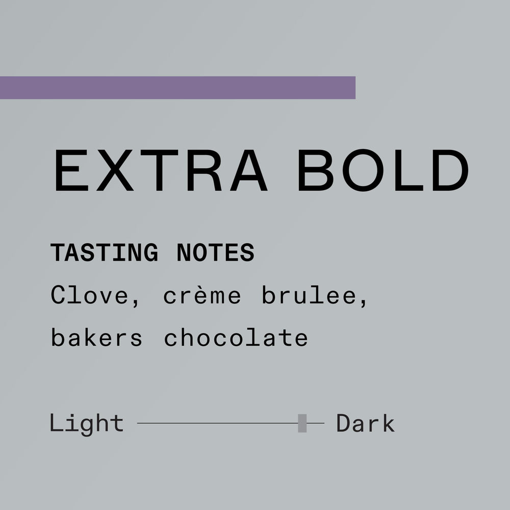Blue Bottle Coffee brewed cup steaming and showing rich dark-roast crema