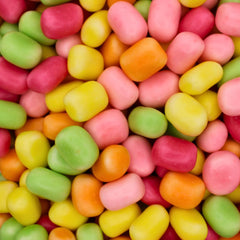 Blue Desert Market Stock Boy Candy Co. front pouch showing resealable bag and colorful beans, great for sharing