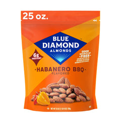 Blue Diamond front packaging showing 25 oz bag and bold flavor benefit
