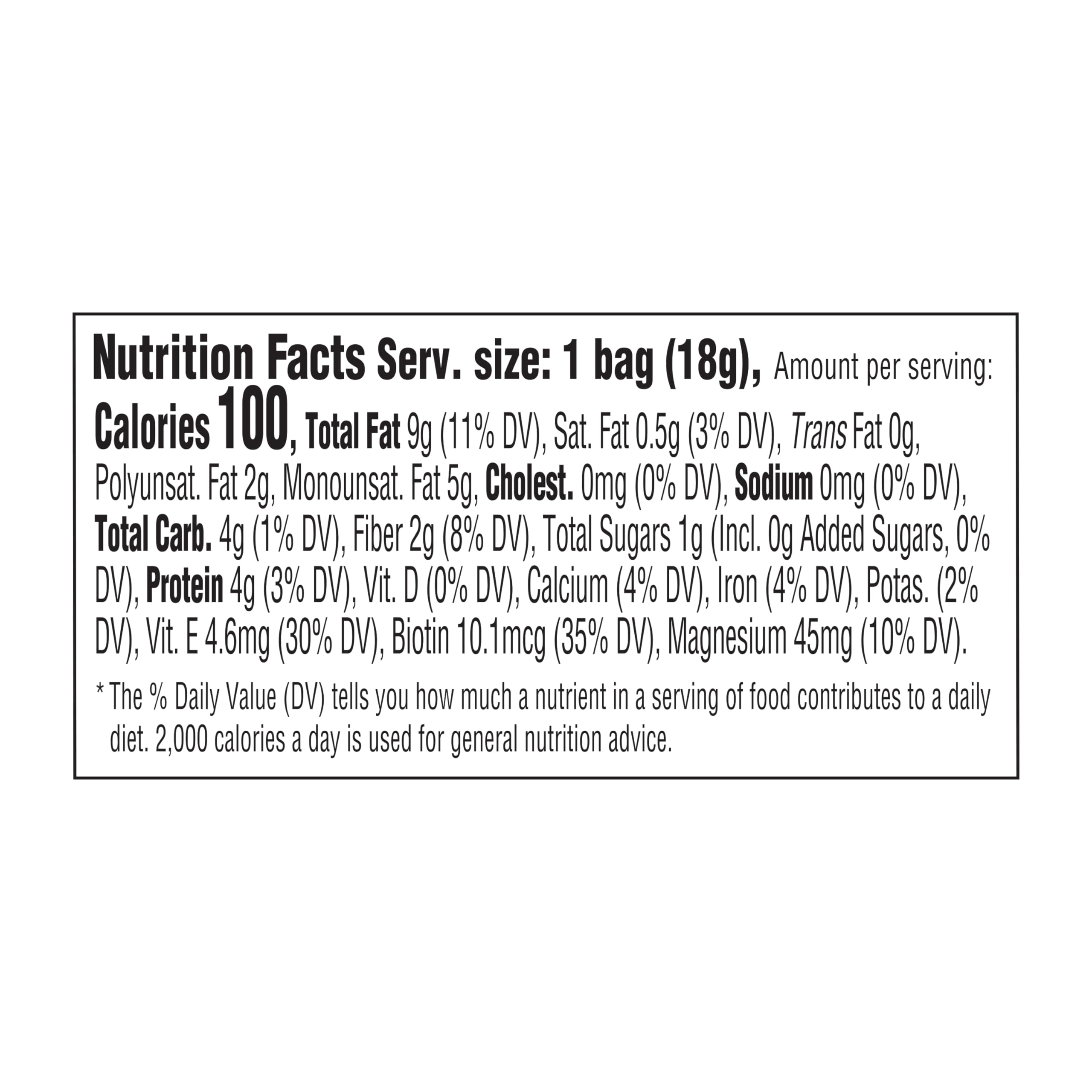 Blue Diamond open pouch with whole almonds ready to eat for quick energy