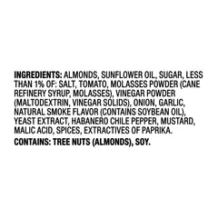Blue Diamond seasoning texture detail showing habanero BBQ coating and visual flavor