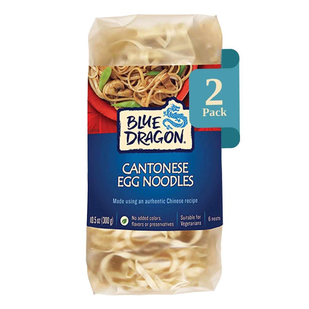 Blue Dragon front packaging showing product and quick-cook benefit