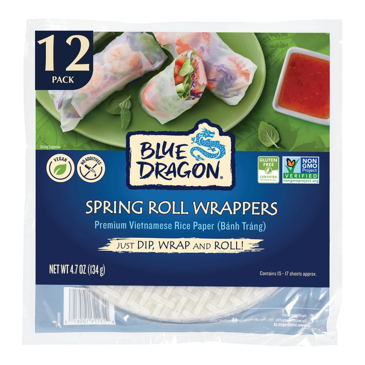 Blue Dragon front packaging showing product and benefits