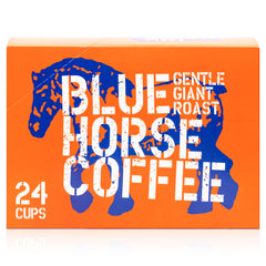 Blue Horse gentle giant pod close-up filter focused for consistent extraction