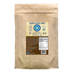 Blue Lotus Chai front packaging showing brand and bulk bag, great pantry staple