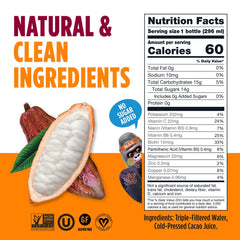 Blue Stripes close-up label detail highlighting natural ingredients benefit