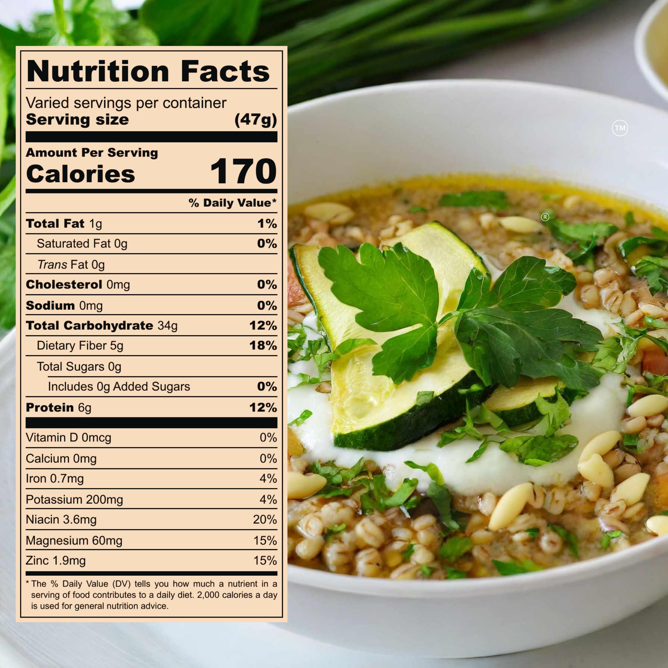 Bluebird product label with USDA Organic seal showing certified sourcing benefit