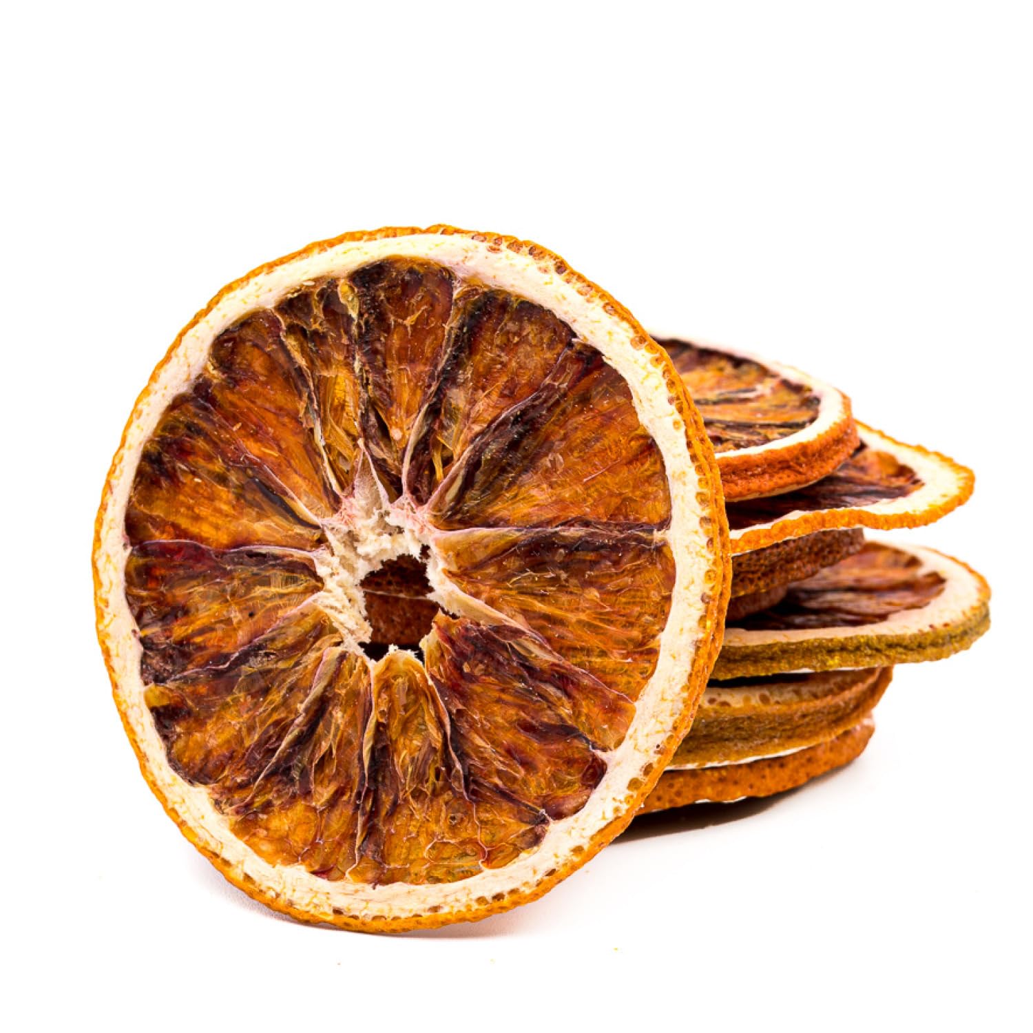 BlueHenry close-up of orange pulp texture highlighting concentrated flavor