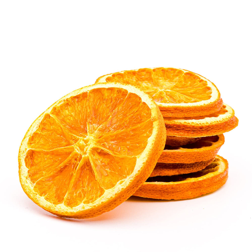BlueHenry close-up of dried orange texture preserving flavor and vibrant color