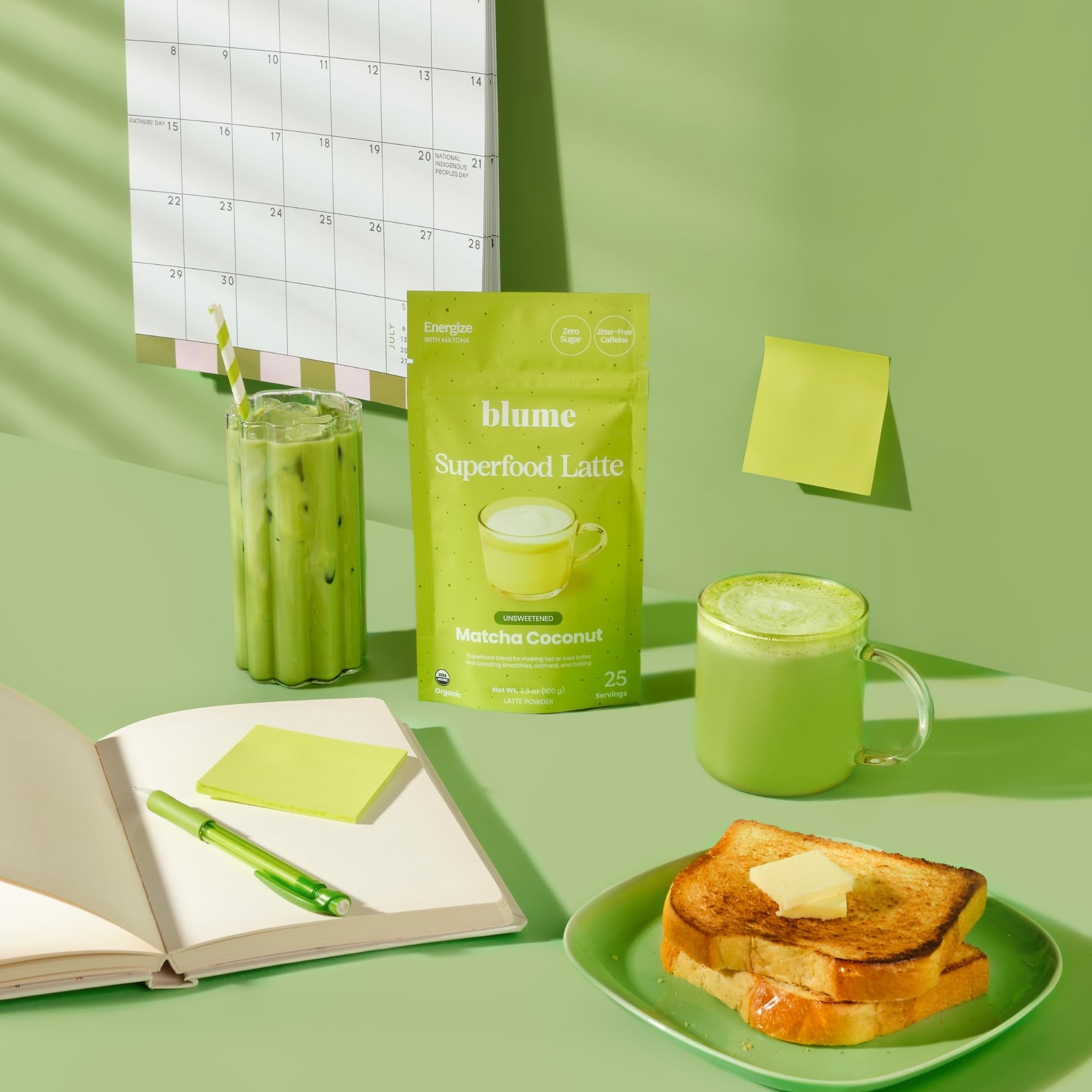 Blume product label reading organic Shizuoka matcha verifying provenance and quality