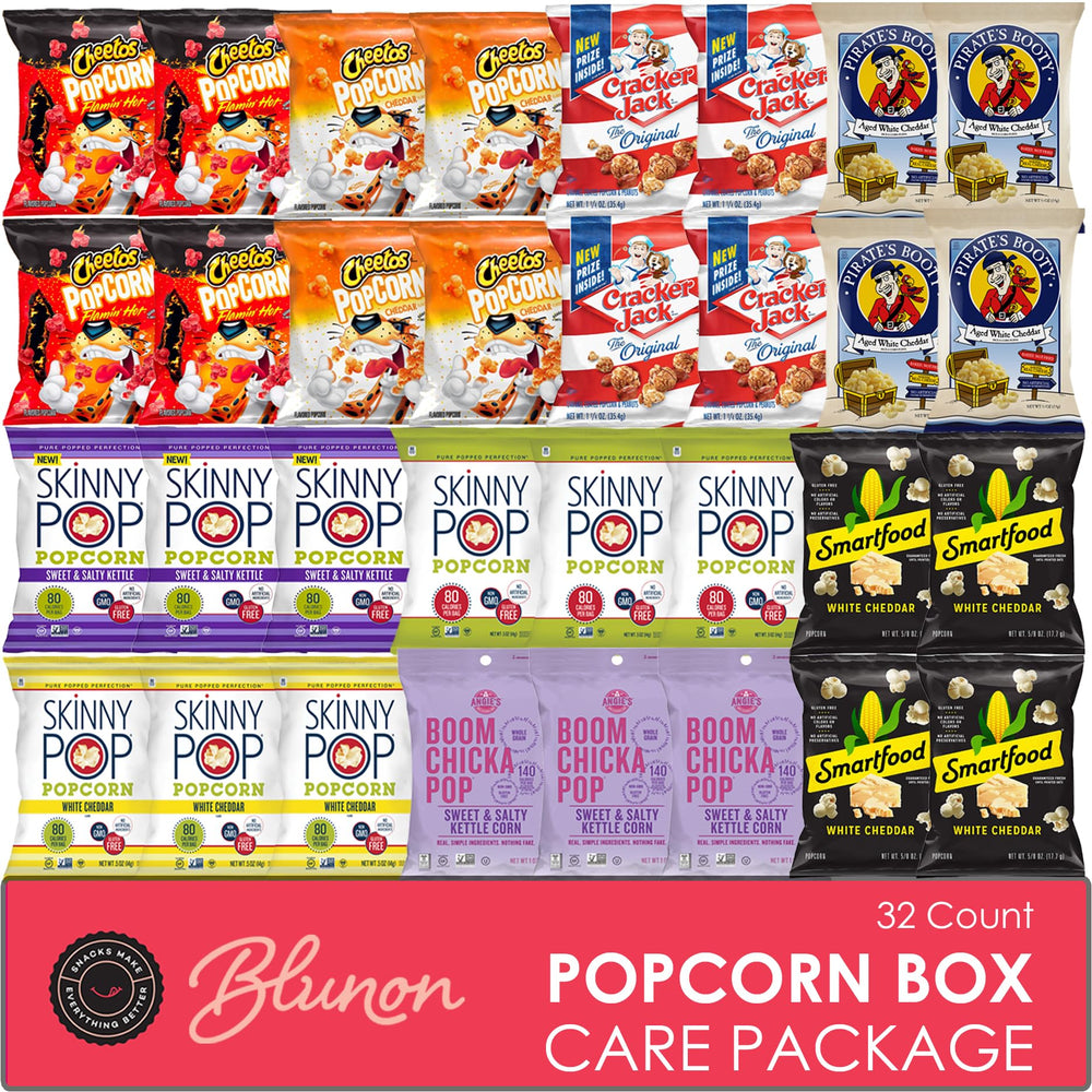 Blunon front packaging showing 32-count box and easy gifting benefit