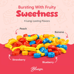 Blunon in gumball machine highlights easy refills and visual pop