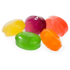 Blunon candies in a glass bowl ready for guests, brand and easy serving visible