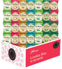 Blunon Miss Vickies single-serve bag closeup highlighting label and sealed freshness