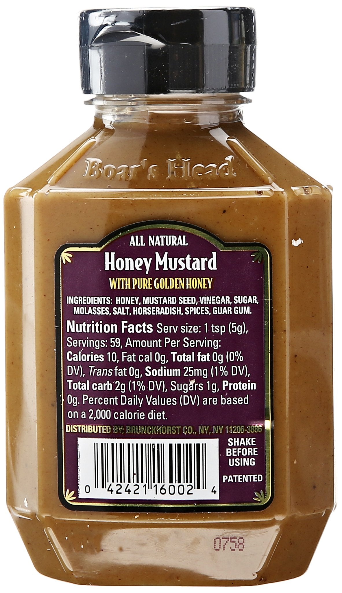 Boar's Head honey mustard used as dip and glaze on chicken, showcases versatile flavor