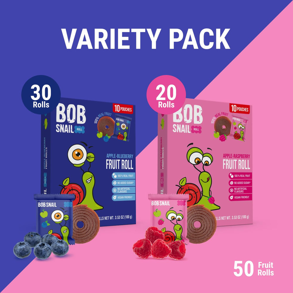 Bob Snail individual roll unwrapped ready to eat for convenient snacking