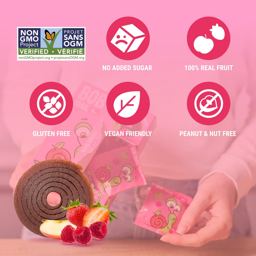 Bob Snail nutrition label and ingredients for transparent product info