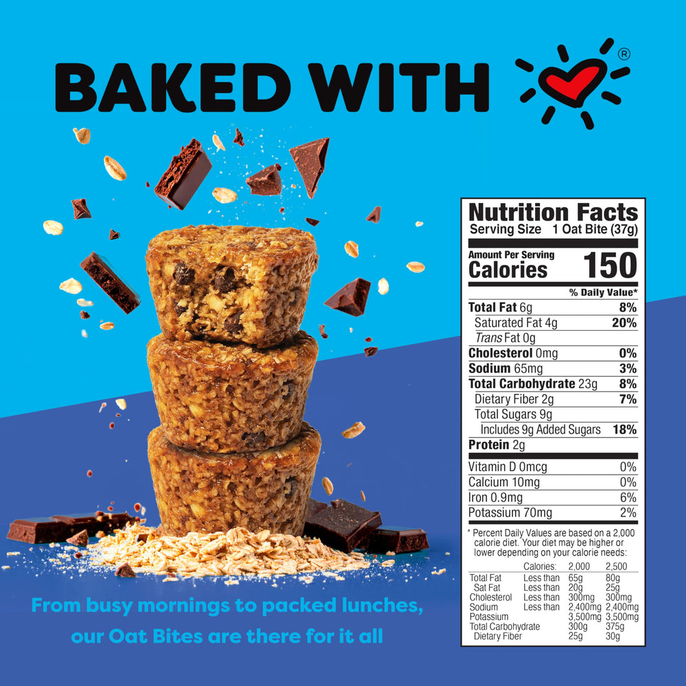Bobo's individually wrapped bites arranged for grab-and-go convenience