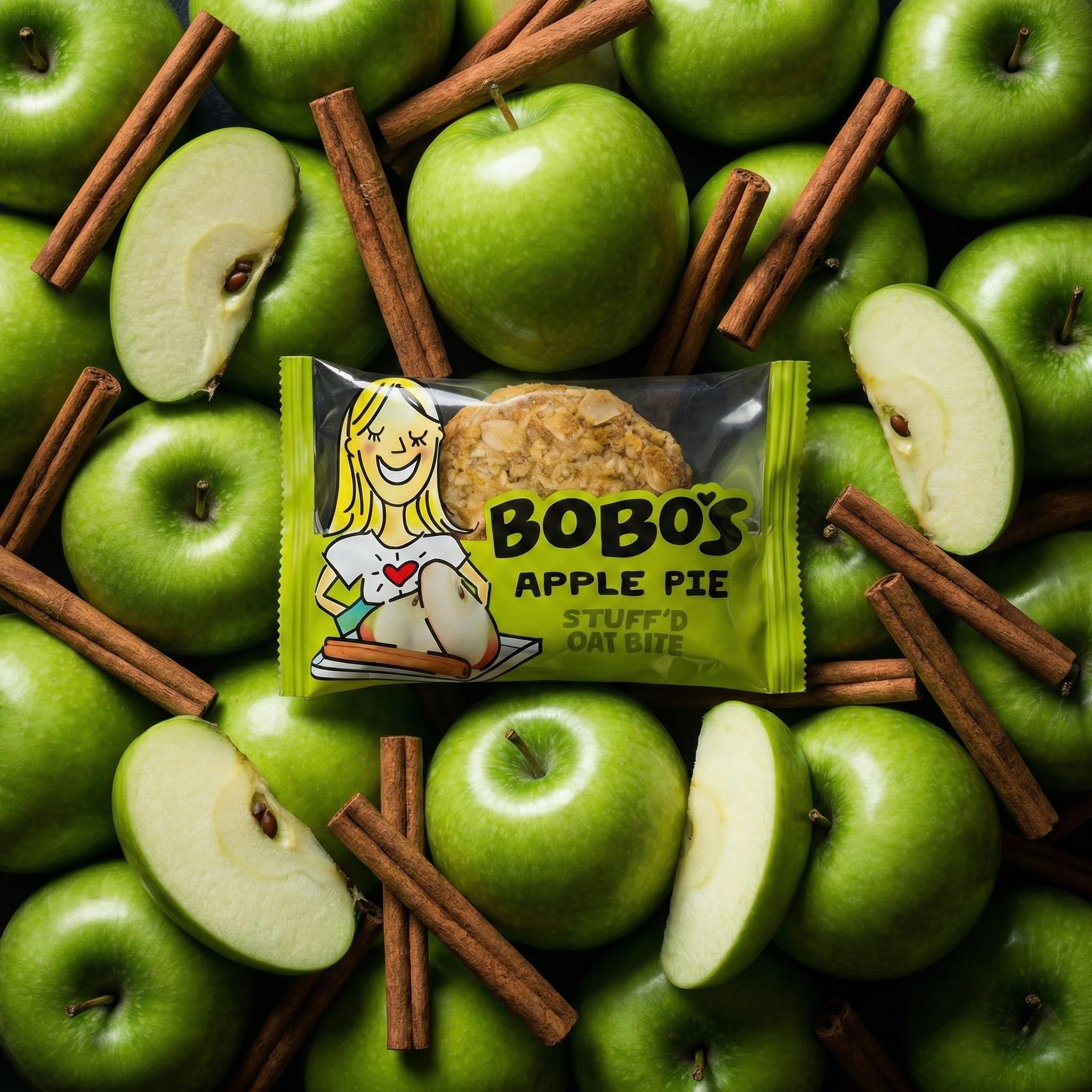 Bobo's individually wrapped bites inside box for portion control