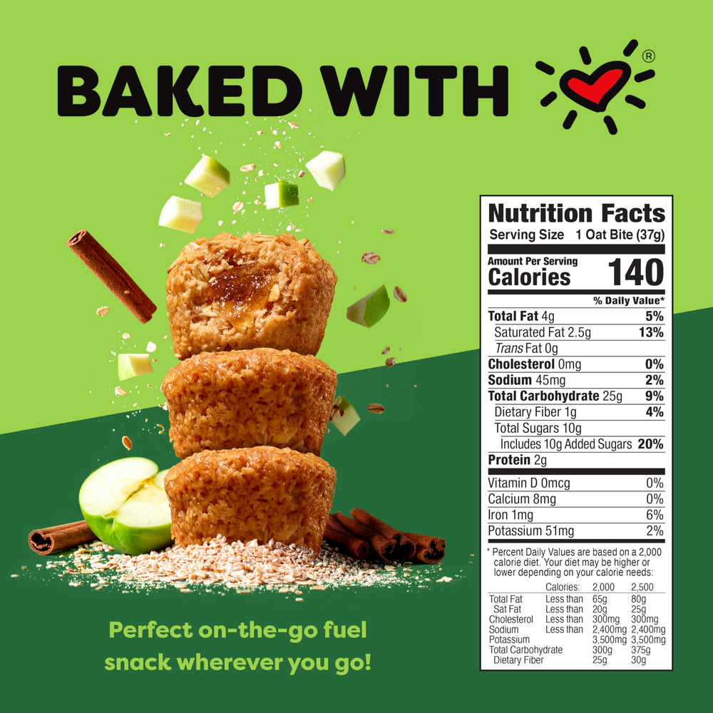 Bobo's single unwrapped bite displayed for grab-and-go convenience