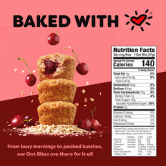 Bobo's cross-section revealing cherry filling and moist center benefit