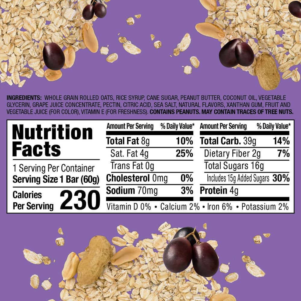 Bobo's strawberry-filled bar cross-section showing real fruit filling and satisfying flavor