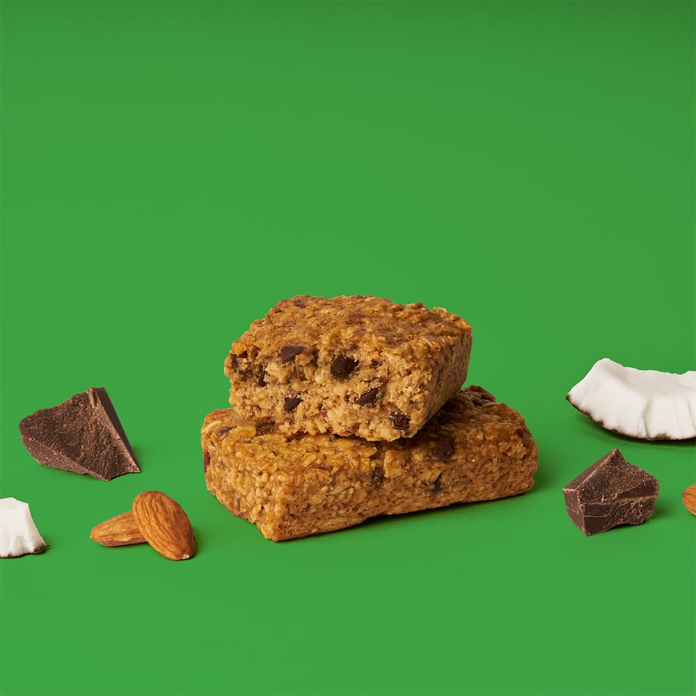 Bobo's individually wrapped bar opened ready to eat on desk