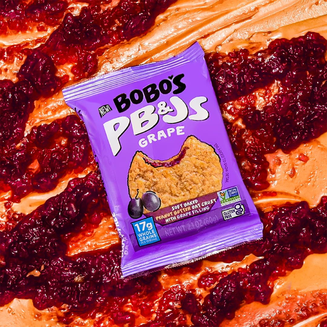 Bobo's product label and certifications emphasizing gluten-free and Non-GMO credentials