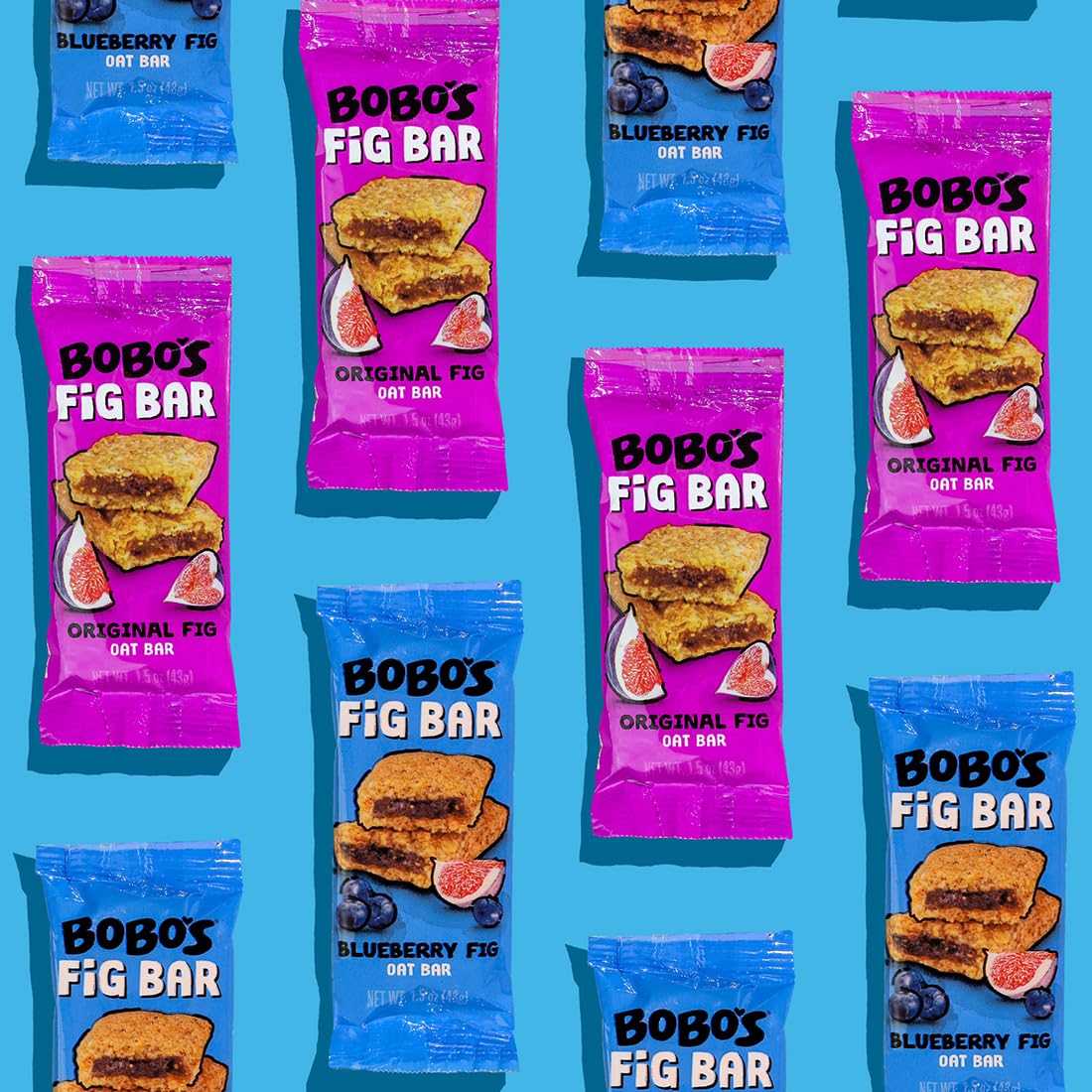 Bobo's bar on a work desk illustrating convenient healthy office snacking