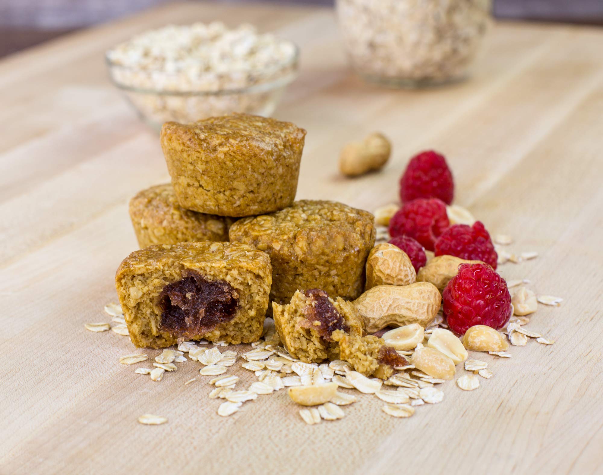 Bobo's bites in a lunchbox demonstrating convenient snack solution
