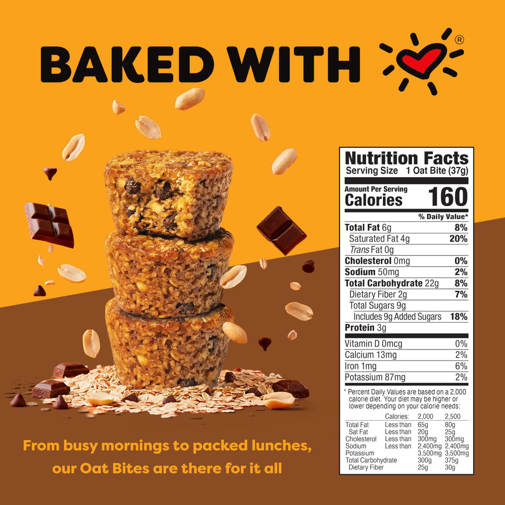 Bowl of Bobo's bites ready to serve, illustrating convenient snack portioning