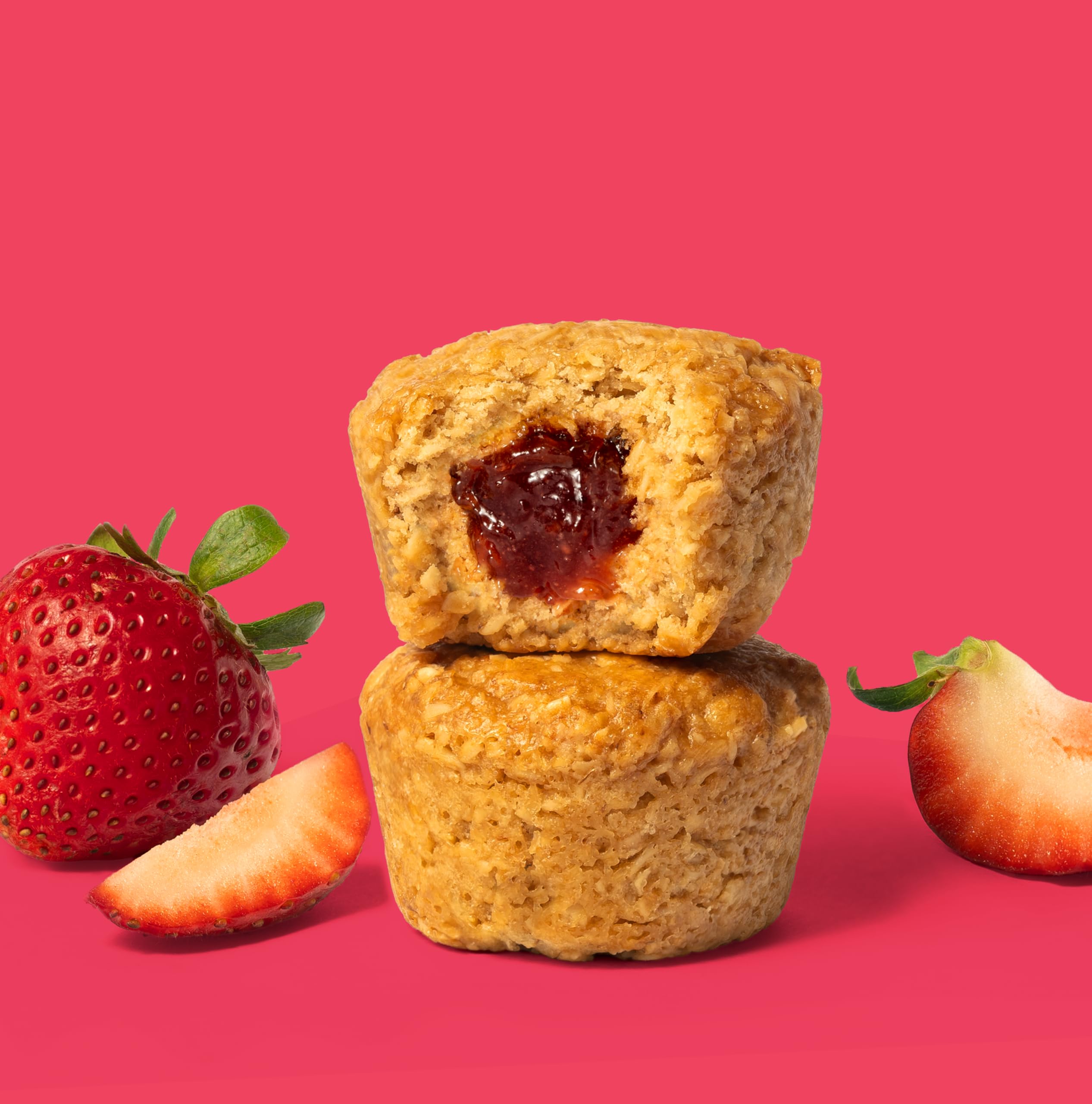 Bobo's close-up of oat exterior texture showing soft-baked chewiness