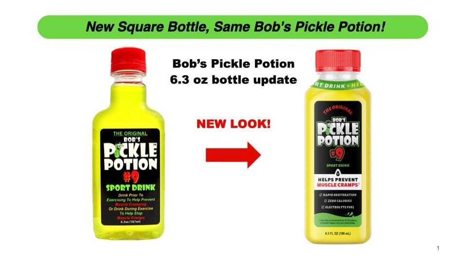 bobs pickle pops bottle inside a gym bag ready after workouts for rapid electrolyte replacement