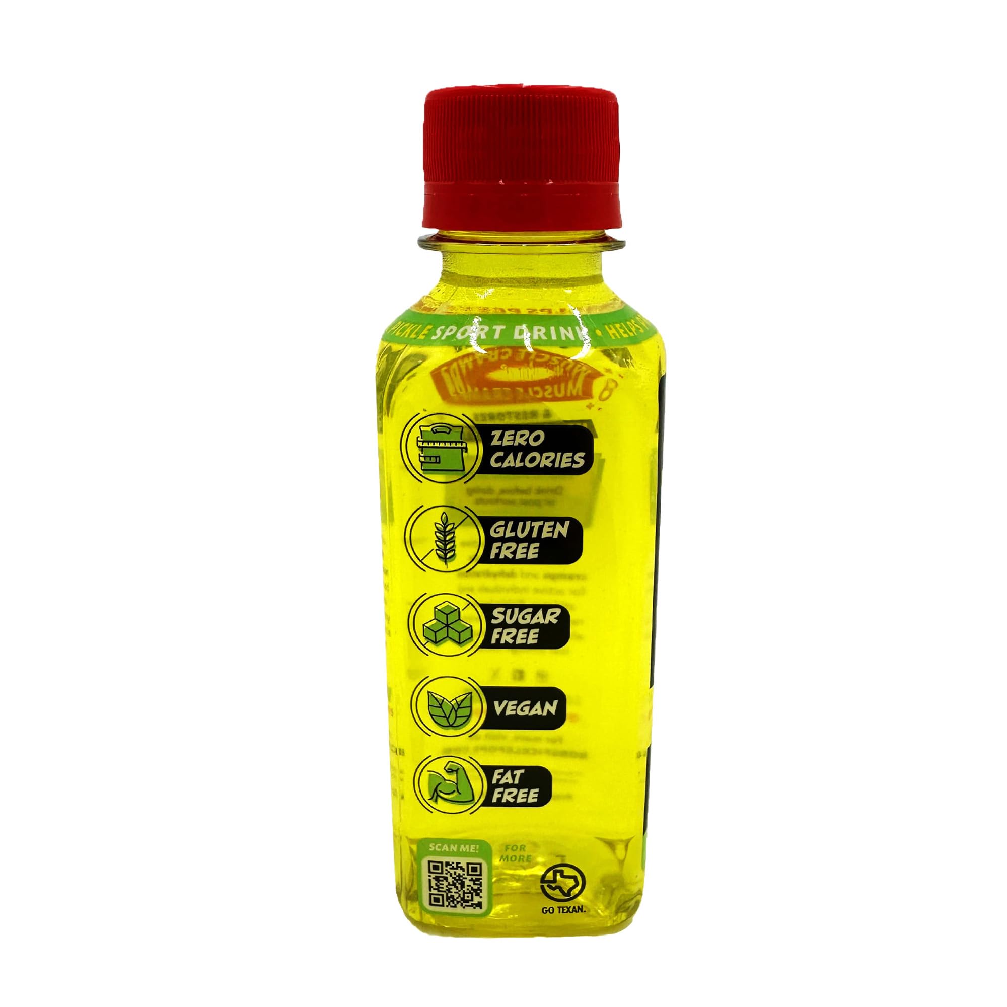 bobs pickle pops pouring texture into glass showing concentrated brine for fast rehydration