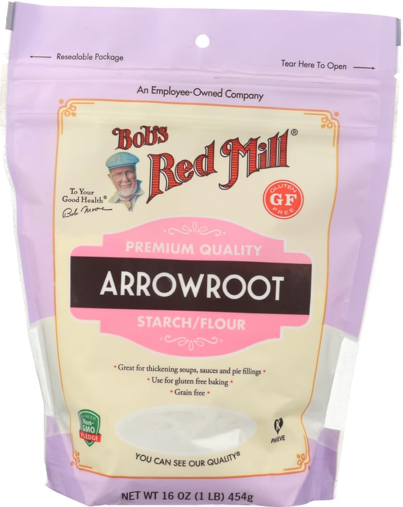 Bob's Red Mill front packaging showing two 16 oz bags and clear product benefits