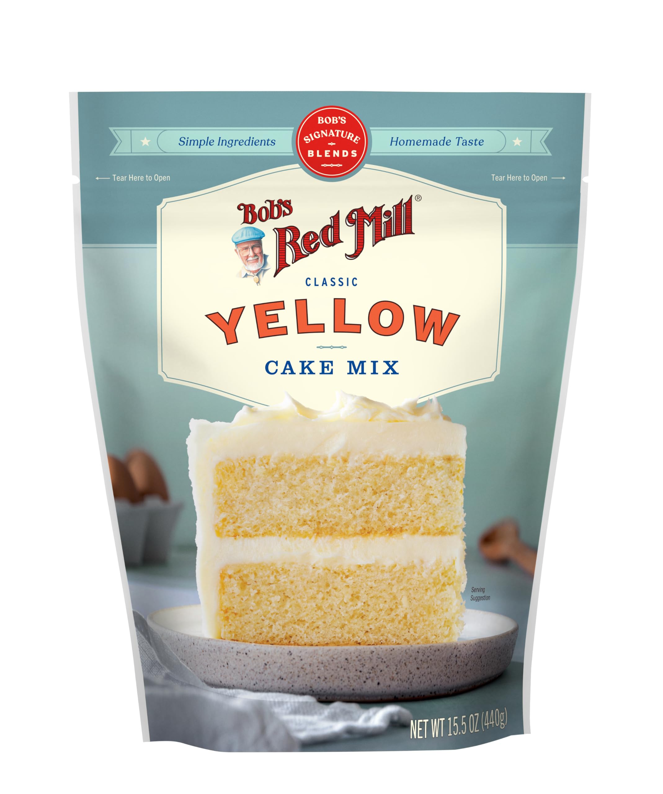 Bob's Red Mill close-up of cake crumb texture highlighting tender, moist result
