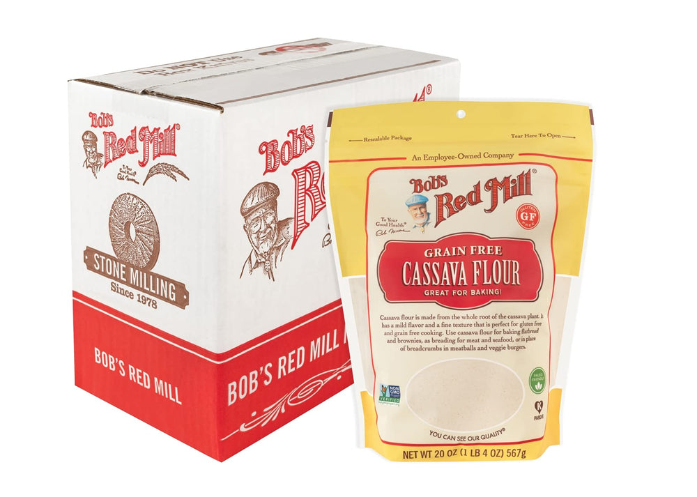 Bob's Red Mill front packaging showing 20oz bag and product clarity benefit