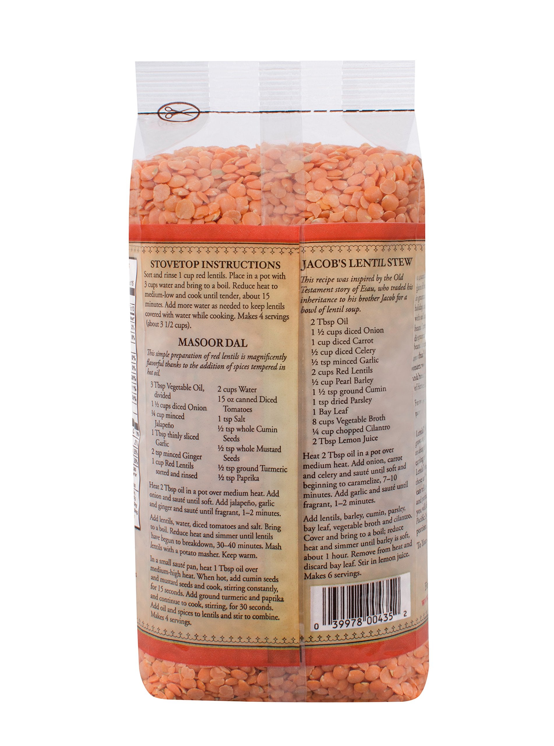 Bob's Red Mill cooked lentil soup demonstrating quick nutritious meal