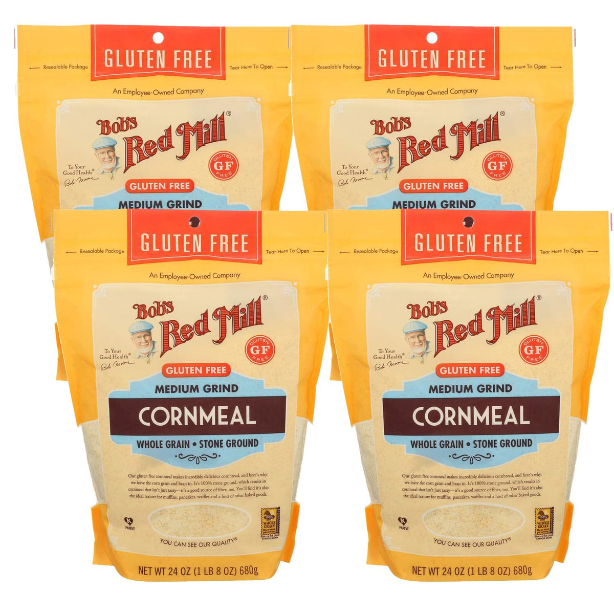 Bob's Red Mill front packaging showing label and pack benefits
